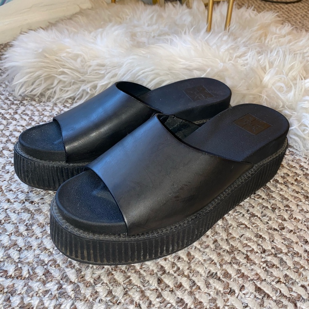 T.U.K platform creeper sandals
